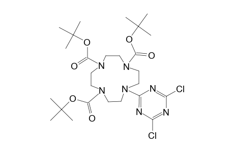 TRI-TERT.-BUTYL-10-(4,6-DICHLORO-[1.3.5]-TRIAZINE-2-YL)-1,4,7,10-TETRAAZA-CYCLODODECANE-1,4,7-TRICARBOXYLATE