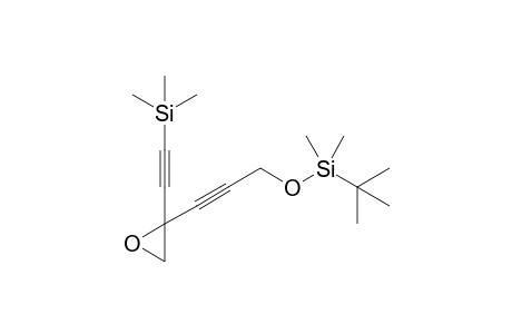 2-{2'-[(t-Butyldimethylsilyl)oxymethyl]ethynyl}-2-[(trimethylsilyl)ethynyl]oxirane