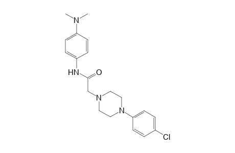 1-piperazineacetamide, 4-(4-chlorophenyl)-N-[4-(dimethylamino)phenyl]-