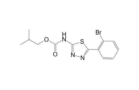 isobutyl 5-(2-bromophenyl)-1,3,4-thiadiazol-2-ylcarbamate