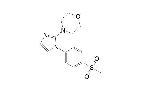 4-[1-(4-Methylsulfonylphenyl)-1H-2-imidazolyl]morpholine
