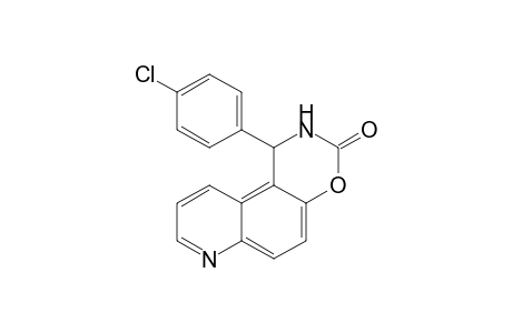 1,2-Dihydro-1-(4'-chlorophenyl)-(1,3)-oxazino[5,6-f]quinolin-3-one