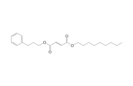 Fumaric acid, nonyl 3-phenylpropyl ester