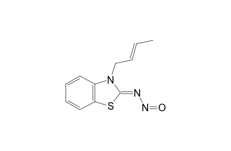 (nz)-N-[3-[(E)-but-2-Enyl]-1,3-benzothiazol-2-ylidene]nitrous amide