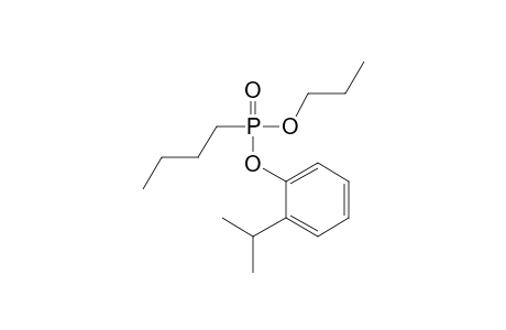 Butylphosphonic acid, 2-isopropylphenyl propyl ester