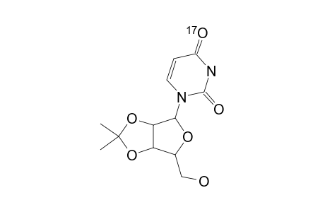 [4-17O]-ISOPROPYLIDENE-URIDINE