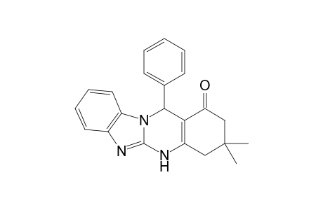 5-Phenyl-8,8-dimethyl-5,8,9,10-tetrahydro-7H-4b,10,11-triaza-benzo[b]-fluoren-6-one