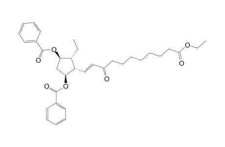 (1S,2S,3R,4R)-1,4-BIS-O-(BENZOYL)-3-(ETHYL)-2-[(E)-ETHYLCARBONYL-3-OXOUNDECA-1-ENYL]-CYCLOPENTANE-1,4-DIOL