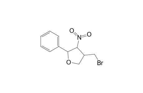 4-(Bromomethyl)-3-nitro-2-phenyltetrahydrofuran