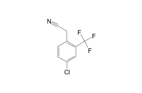 4-Chloro-2-(trifluoromethyl)phenylacetonitrile