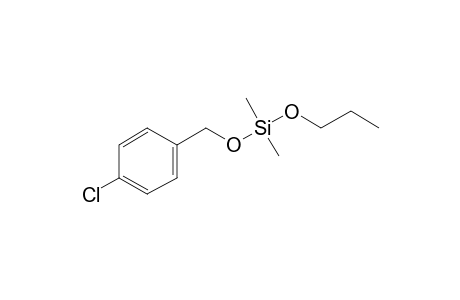 Silane, dimethyl(4-chlorobenzyloxy)propoxy-