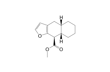 METHYL-(4ASR,8ASR,9RS)-4,4A,5,6,7,8,8A,9-OCTAHYDRONAPHTHO-[2,3-B]-FURAN-9-CARBOXYLATE