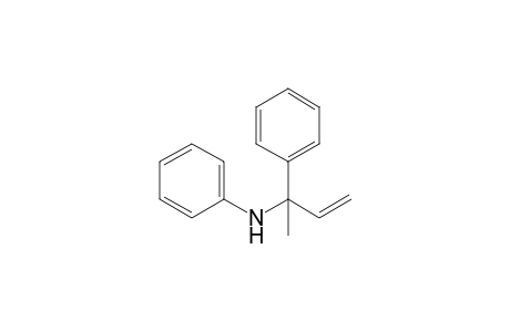 (1-Methyl-1-phenyl-allyl)-phenyl-amine