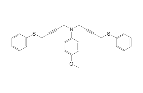 N,N-bis[4-(phenylthio)-2-butynyl]-p-anisidine