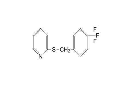 2-{[p-(trifluoromethyl)benzyl]thio}pyridine