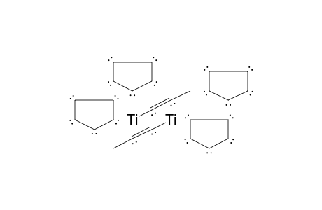 Titanium, bis(cyclopentadienyl)-propynyl-, dimer