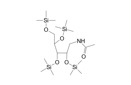 1-(acetylamino)-1-deoxy-D-arabinitol tetrakis(trimethylsilyl ether)