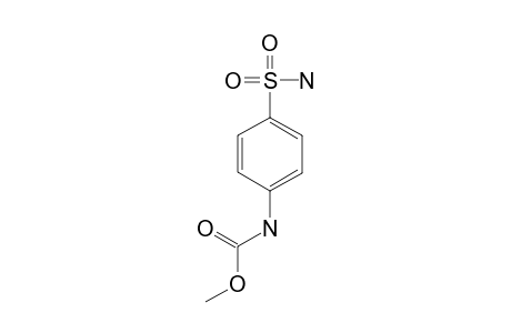 p-sulfamoylcarbanilic acid, methyl ester