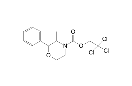 Phenmetrazine, 2,2,2-trichloroethyl carbamate