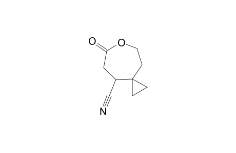 4-Oxa-3-oxospiro[6.2]nonanecarbonitrile