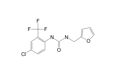 Urea, 1-(4-chloro-2-trifluoromethylphenyl)-3-furan-2-ylmethyl-