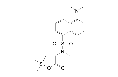 [{[5-(Dimethylamino)-1-naphthyl]sulfonyl}(methyl)amino]acetic acid, tms