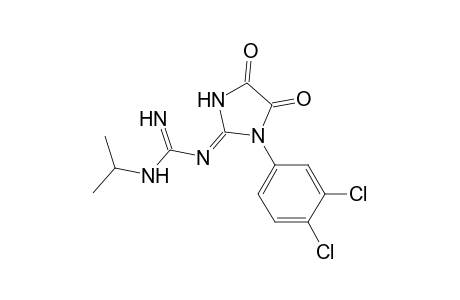 N-[1-(3,4-Dichloro-phenyl)-4,5-dioxo-imidazolidin-(2E)-ylidene]-N'-isopropyl-guanidine