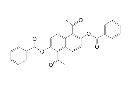 1,5-Diacetyl-2,6-naphthalenediol dibenzoate