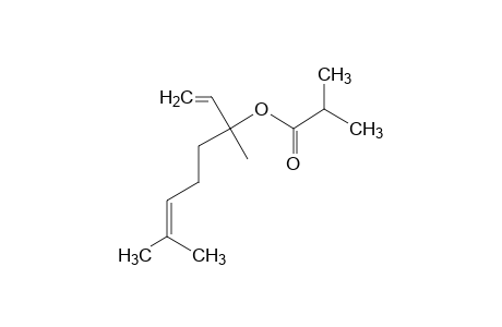 3,7-Dimethyl-1,6-octadien-3-ol isobutyrate