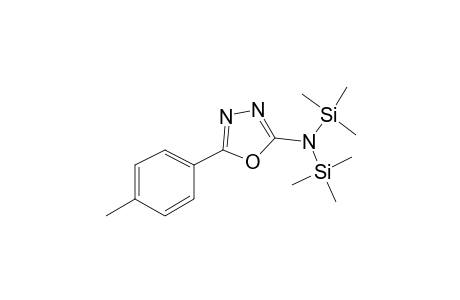 5-(4-Methylphenyl)-1,3,4-oxadiazol-2-amine, 2tms derivative