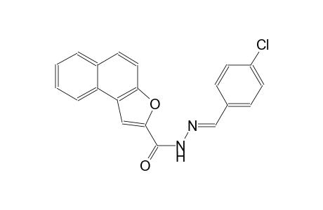 N'-[(E)-(4-chlorophenyl)methylidene]naphtho[2,1-b]furan-2-carbohydrazide