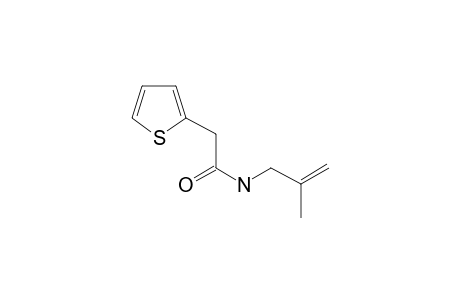 Thiophene-2-acetamide, N-methallyl-