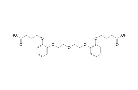 4,4'-{[oxybis(ethyleneoxy)]bis[(o-phenylene)oxy]}dibutyric acid