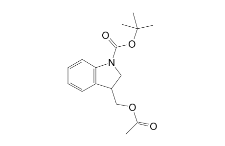 tert-Butyl 3-(acetoxymethyl)indoline-1-carboxylate