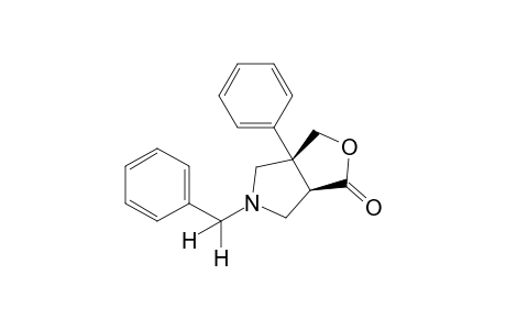 cis-5-benzylhexahydro-3a-phenyl-1H-furo[3,4-c]pyrrol-1-one