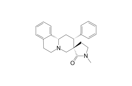 (+/-)-(2R,3S,11BS)-1'-METHYL-2-PHENYL-1,6,7,11B-TETRAHYDRO-2H,2'H-SPIRO-[PYRIDO-[2,1-A]-ISOQUINOLINE-3,3'-PYRROLIDIN]-2'-ONE