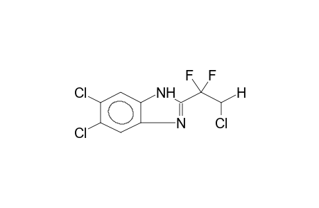 5,6-DICHLORO-2-(2-CHLORO-1,1-DIFLUOROETHYL)BENZIMIDAZOLE