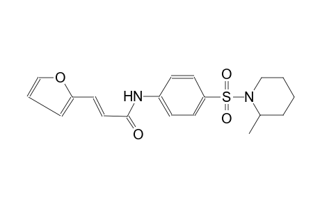 3-Furan-2-yl-N-[4-(2-methyl-piperidine-1-sulfonyl)-phenyl]-acrylamide