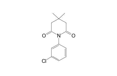 N-(m-chlorophenyl)-3,3-dimethylglutarimide