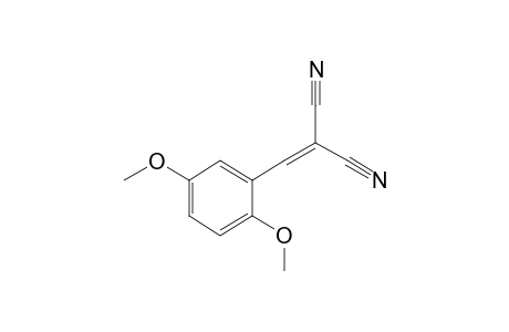 (2,5-dimethoxybenzylidene)malononitrile