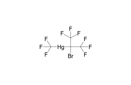 TRIFLUOROMETHYL(2,2,2-TRIFLUORO-1-BROMO-1-TRIFLUOROMETHYLETHYL)MERCURY