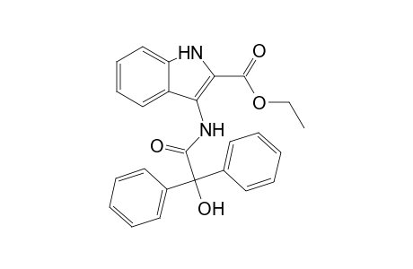 ethyl 3-{[hydroxy(diphenyl)acetyl]amino}-1H-indole-2-carboxylate