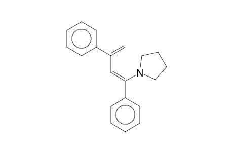 1,3-Butadiene, 1,3-diphenyl-1-(1-pyrrolidinyl)-