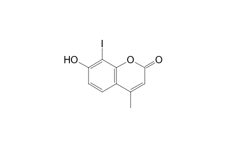 7-Hydroxy-8-iodo-4-methyl-1-benzopyran-2-one