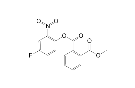 Phthalic acid, 4-fluoro-2-nitrophenyl methyl ester