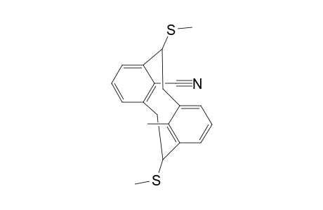 18-Methyldi(methylthio)-[2.2]cyclophane-9-carbonitrile