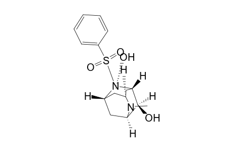 2,6-Diazatricyclo[3.3.1.1(3,7)]decane-4,8-diol, 2-methyl-6-(phenylsulfonyl)-, (1.alpha.,3.beta.,4.beta.,5.alpha.,7.beta.,8.alpha.)-