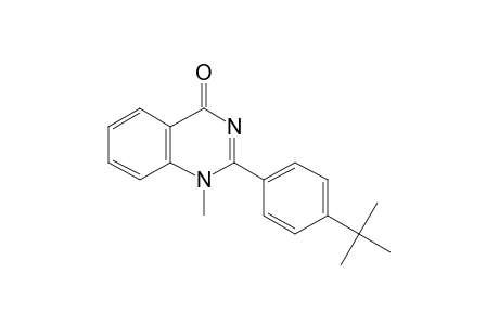 2-(4-Tert-butylphenyl)-4(1H)-quinazolinone, N-methyl