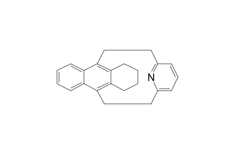 [2](9,10)Anthraceno[2](2,6)pyridinophane, 4,5,6,7-tetrahydro-
