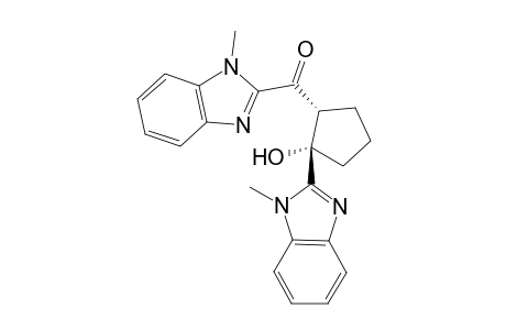 2-[2'-(N-Benzimidazoloyl)]-1-[2"-N-methylbenzimidazolyl)]cyclopentanol